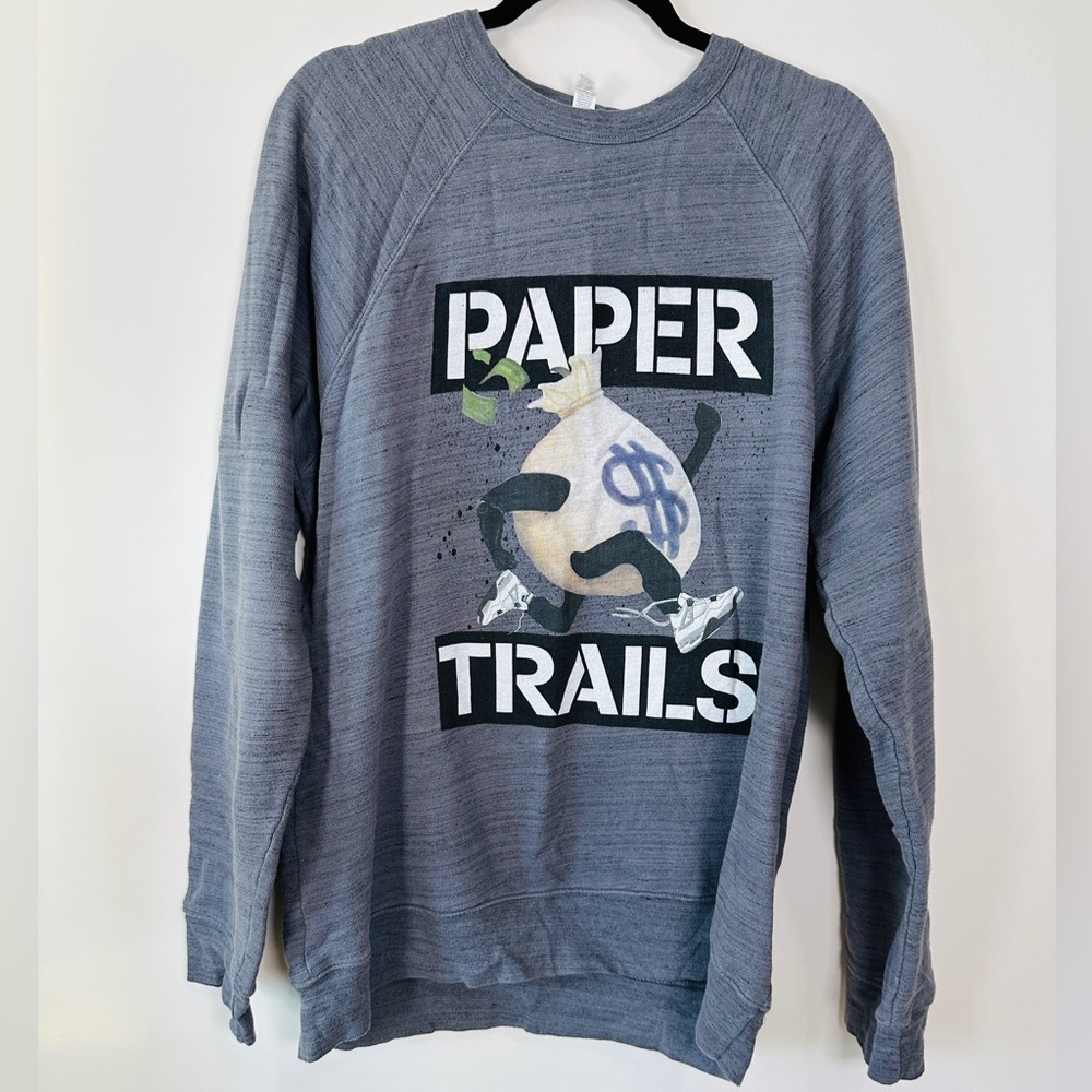 Paper Trails Graphic Sweatshirt Size XL by Paper Trails Brooklyn NYC